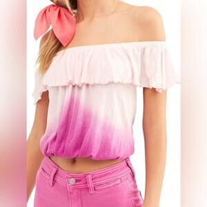 Free People Coral Lee Tee size Medium